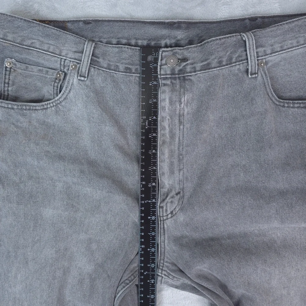 Levis 550 '92 Relaxed‎ Fit Jeans Men 42x30 Gray Denim Cotton Casual Minimalist